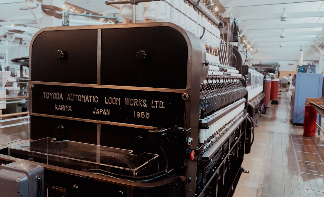 Industrial textile manufacturing vintage