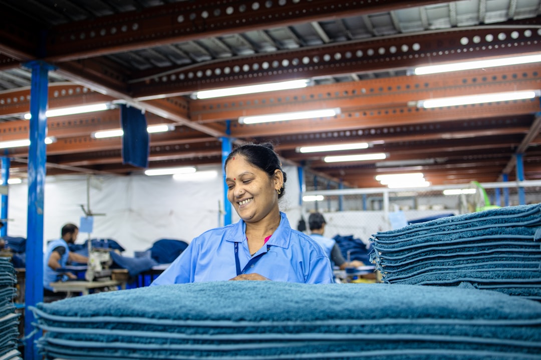Industrial denim manufacturing