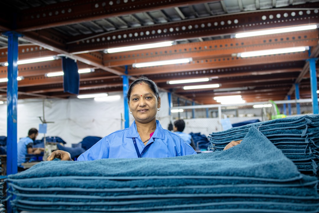 Vintage denim manufacturing process